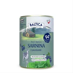 BALTICA Wildbret mit Brombeeren 400g getreidefreies Nassfutter