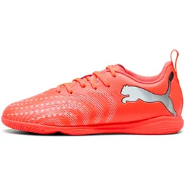 Puma Future 9 Play Hallenschuhe Kinder Glowing Red/White/Black 38