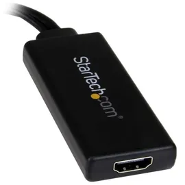 Startech VGA HDMI Adapter mit USB-Audio & -Stromversorgung - Mobiler VGA-auf-HDMI-Konverter - 1080p - Videoschnittstellen-Converter - HD-15
