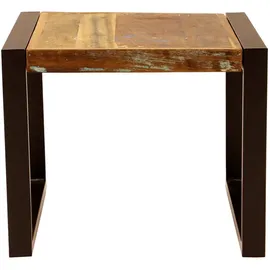 LAKSHMI-indisches-moebelhaus.de Couchtisch Retro 60x45x60 aus recyceltem Mangoholz