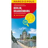 Mairdumont MARCO POLO Regionalkarte Deutschland 04 Berlin, Brandenburg 1:200.000. Berlin, Brandenbourg