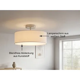 meineWunschleuchte Calma 1 E14 rund weiß