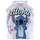 stitch Kinder Badeponcho mit Kapuze 55x110 cm in Lila | Gr.: onesize