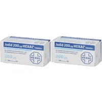 Jodid 200 μg Hexal Doppelpack 2x100 St Tabletten
