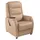 Hukla Fernsehsessel HU-RV15038 Leder 72 x 109 x 82 cm Beige elektrisch mit Fernbedienung