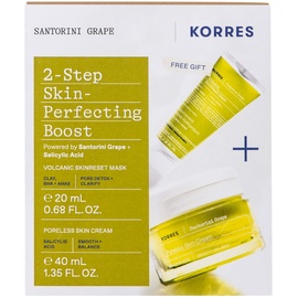 Korres Santorini Grape Set 2-Step Boost für Hautperfektionierung Gesichtspflegeset 1 Stk