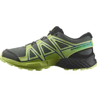 Salomon Speedcross Kinder Grau / Grün 36