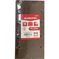 WorkPro WP407200 Schleifpapier mit Klett (L x B) 187