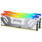 Kingston FURY 48GB 8000MT/s DDR5 CL38 DIMM (2er-Kits) Renegade RGB Weiß