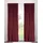 OTTO home Vorhang Velvet uni (2 St), Multifunktionsband, blickdicht, Blickdichter Samt, 2-er Set, edel, Gardine, multifunktional rot 140 cm x 225 cm