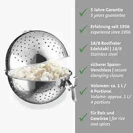 Westmark Reiskugel silber