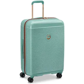 Delsey Meteor 2.0 4-Rollen Cabin 67 cm / 70 l beige/grün/türkis