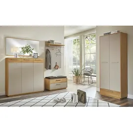 Möbel Kraft Garderobenpaneel Longo 80 x 109 x 27 cm Beige