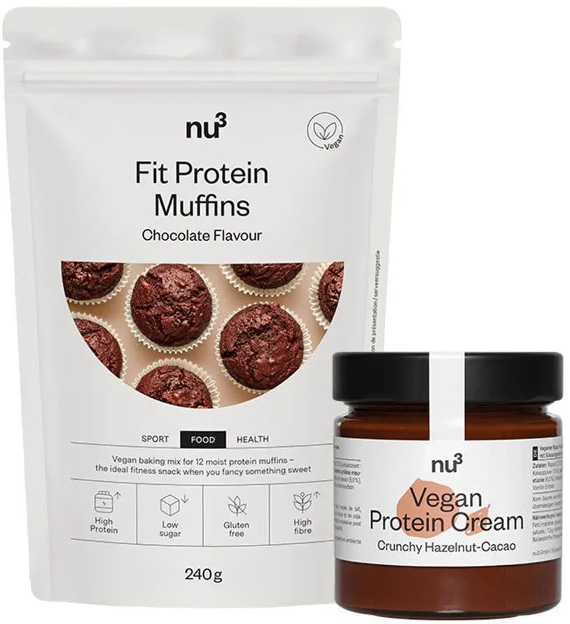 nu3 Fit Vegan Protein Creme + Fit Muffins