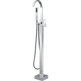 Home Deluxe Standarmatur SKY & MOON freistehend grau/silberfarben 112 cm