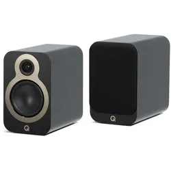 Q Acoustics 3020c schwarz 1 Paar Kompakt-Lautsprecher