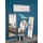 Mirrors and More Wandregal Glitty 30 x 5,5 x 15 cm Grau