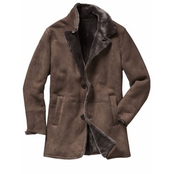 Mey & Edlich Herren Purer Lammfellmantel braun 54 - 54
