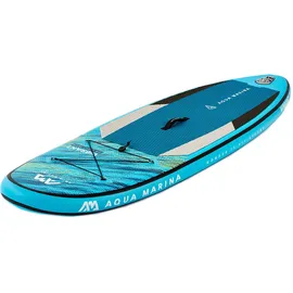 Aqua Marina Stand Up Paddle Board 244 x 76 x 15 cm blau/türkis
