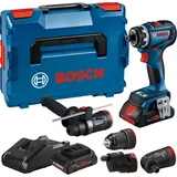 Bosch GSR 18V-90 FC PRO Akku-Bohrschrauber in L-Boxx mit 2 x 18V / 4,0 Ah ProCore Akkus und 4 Aufsätzen (06019K6200)