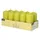 Papstar Stumpenkerze 4 x 9 cm 40 St. kiwi