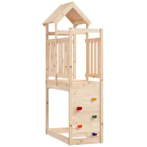 vidaXL Spielturm Braun 53 x 110,5 x 214 cm Kiefer