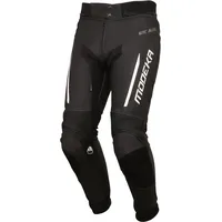 Modeka Valyant Lederhose - Schwarz/Weiß - 52