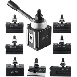 VEVOR Schnellwechsel Stahlhalter 8-teilig-Set Werkzeughalter 152,4 bis 305 mm