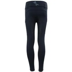 BR Kinder Winter Reitleggings 4EH Berke - total eclipse - 176