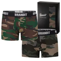 Brandit Textil Brandit Boxershorts in woodland/darkcamo, | Gr.: XL