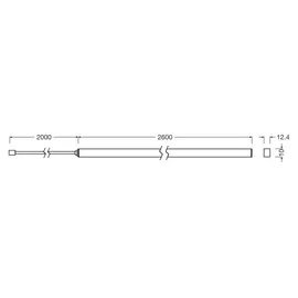 Osram Flex Acoustic LED Streifen 2,6M 8W warmweiß