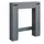 Vicco Toilettenschrank Bianco, Grau, 89 x 99 cm mit 2 Toilettenpapierspendern