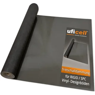 uficell® VinoSound Rigid Premium Akustik Verlegeunterlage Trittschalldämmung für Rigid klick Vinylböden - Druckfestigkeit: 1900 kPa - Stärke: 1,5 mm (1 m2)