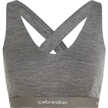 Icebreaker 125 Cool-lite Sprite Racerback Bra Gritstone Heather S