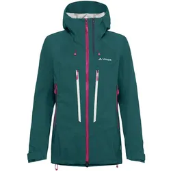 VAUDE Damen Monviso 3L Jacket, mallard green, 38