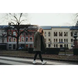 Bergans Damen Urban Insulated Shell Mantel (Größe S, oliv)