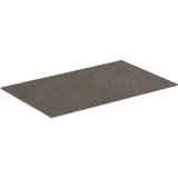 Ideal Standard Conca Keramik-Waschtisch-Platte T4344DI Ausladung 37cm, 60 x 37,3 x 0,6 cm, Pietra Grau