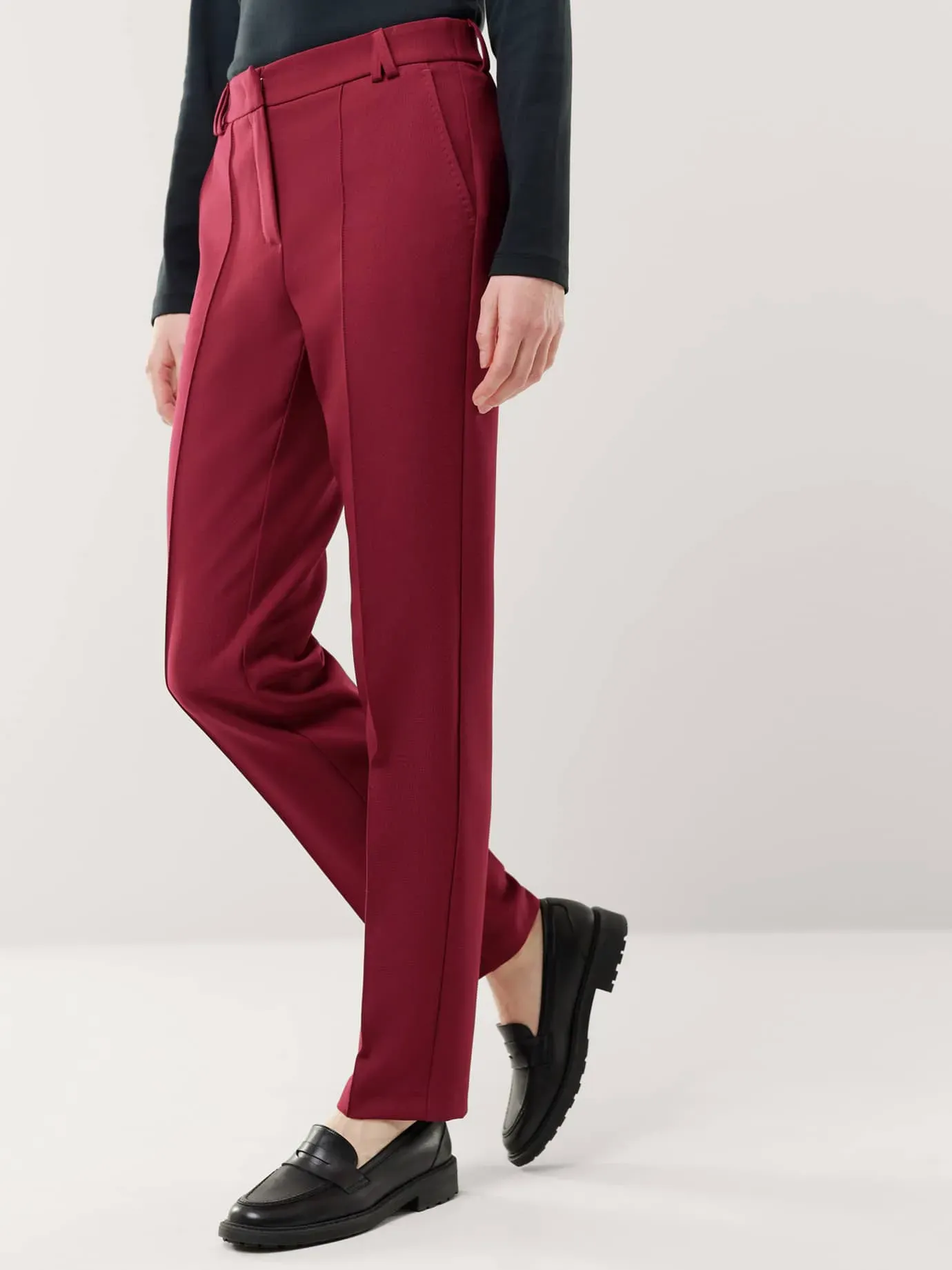 Walbusch Damen Premium Kofferhose Rot