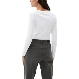 s.Oliver Langarmshirt Weiß L