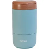 Intirilife Thermo Becher 0,37 l Blau