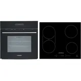 Backofen Herd Kochfeld Herdset Induktion Pyrolyse Bridgezone Slider Respekta