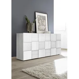 INOSIGN »Dama Breite 181, Kommode 3 Türen, Anrichte« Front in 3D-Optik, viel Stauraum, verschiedene Farben