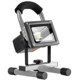 Nino Leuchten Akku LED Arbeitsleuchte Amon grau, 7 Watt, IP54, USB-Kabel