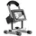 Nino Leuchten Akku LED Arbeitsleuchte Amon grau, 7 Watt, IP54, USB-Kabel