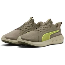 Puma Erwachsene SOFTRIDE Carson Laufschuhe 42.5 Velvet Moss Loden Green Yellow Alert Brown - 42.5 EU