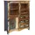Massivmoebel24 Highboard 106 x 136 x 45 cm mehrfarbig