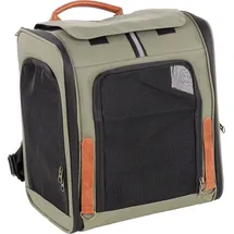 Karlie Flamingo Yoda Haustierrucksack - Green – 34x26x40 cm