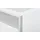 Uno Setto Lowboard 124 cm Weiß Metall/Holzwerkstoff