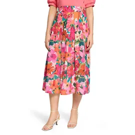 Vera Mont Maxirock Damen Floral Gelb/Pink 40