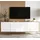 meble lindner Apollo2 TV-Schrank 150 cm Weiß Matt Holz